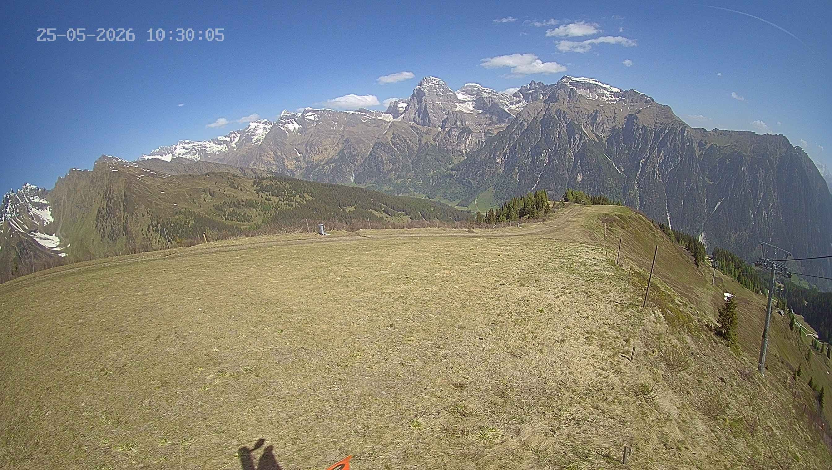 Archived image Webcam Ladurns - Wastenegg Top Station