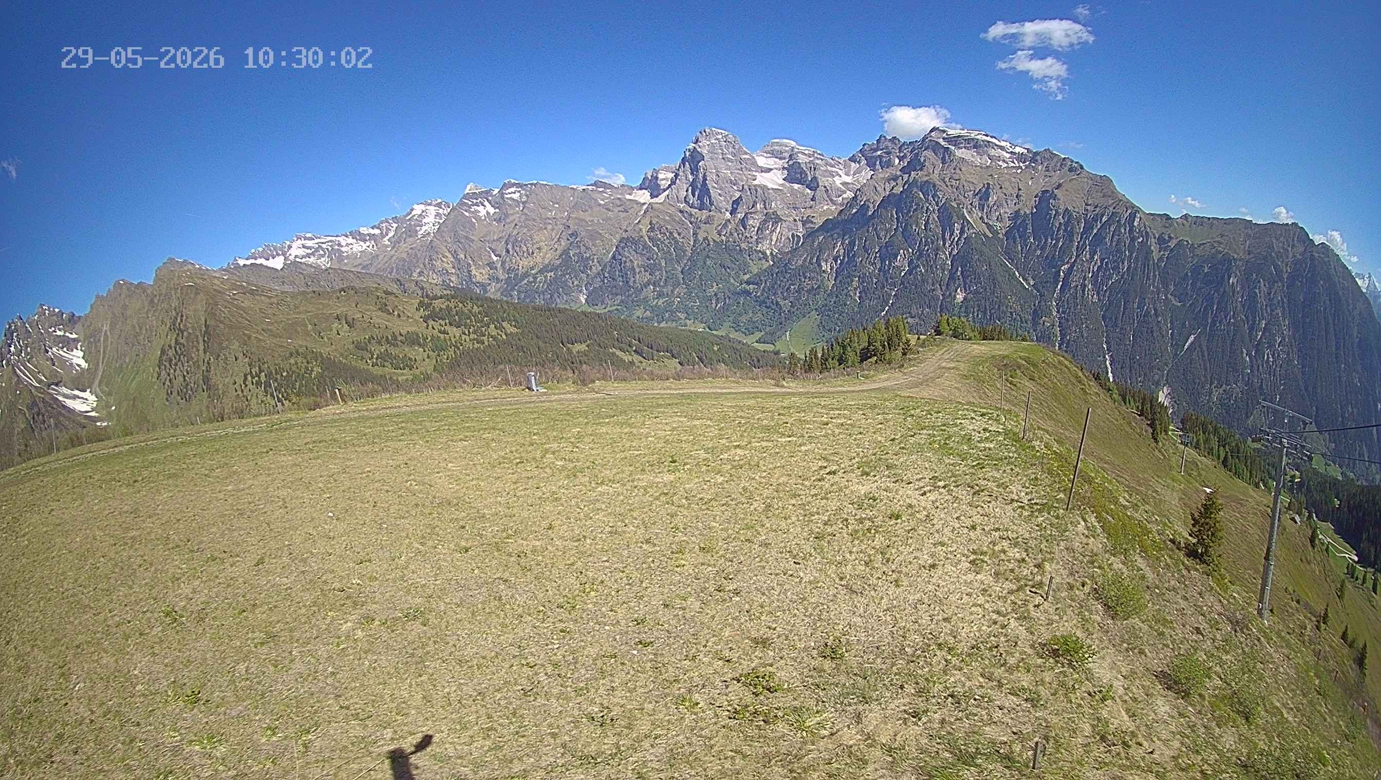 Archived image Webcam Ladurns - Wastenegg Top Station