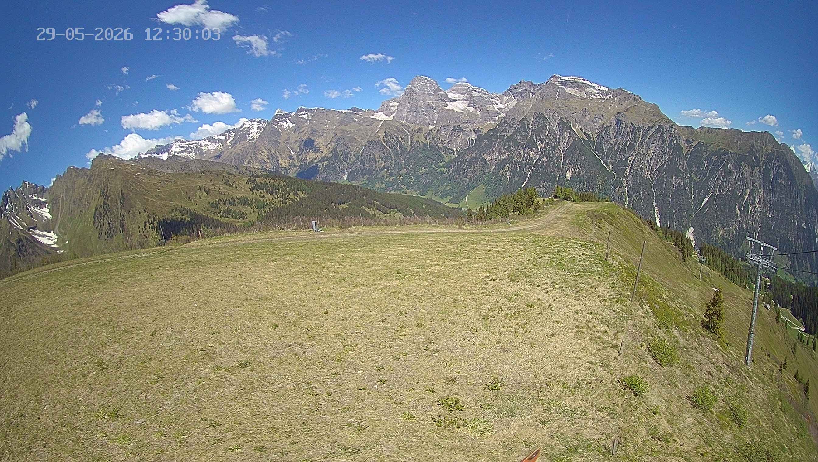 Archived image Webcam Ladurns - Wastenegg Top Station