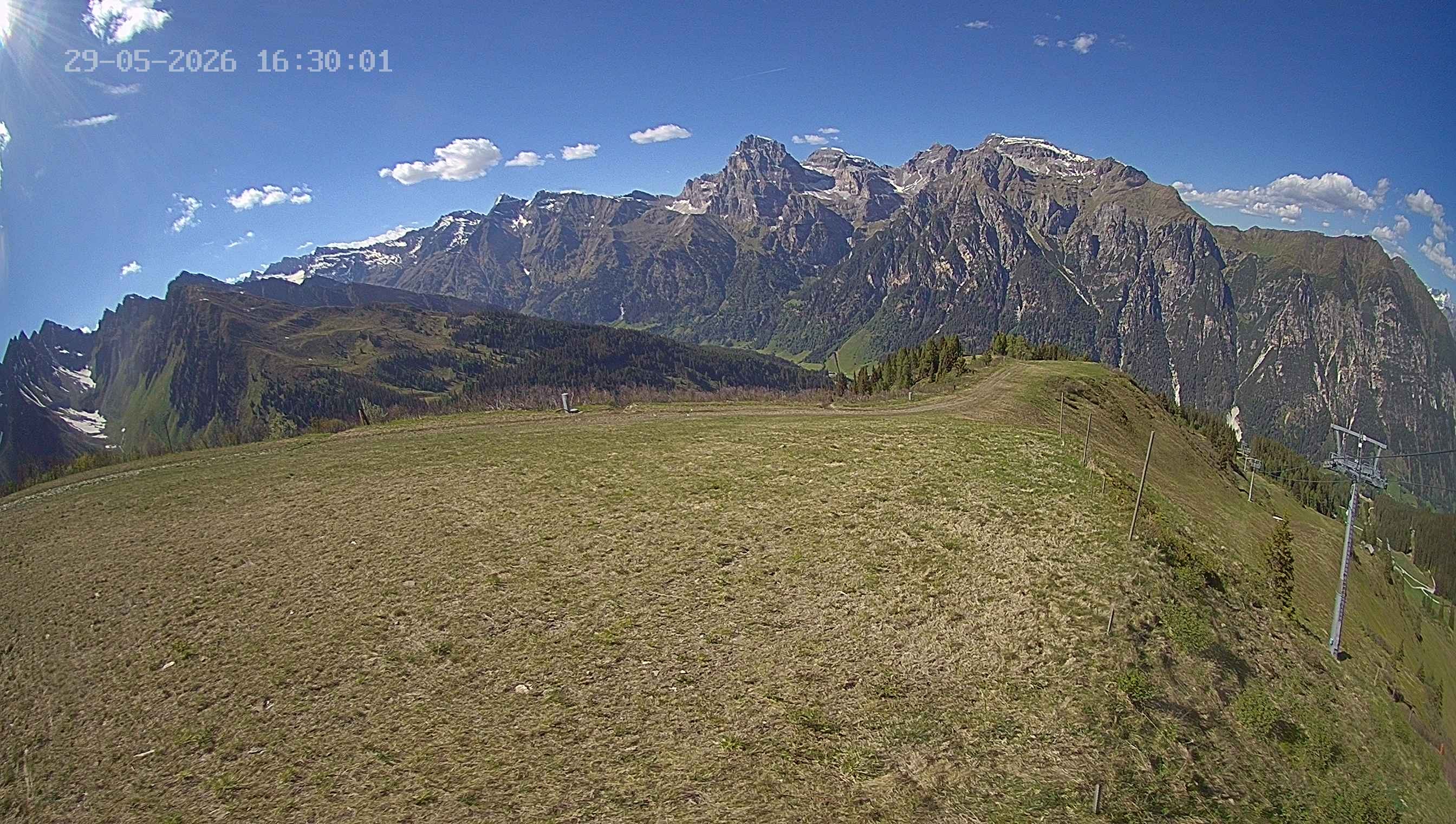 Archived image Webcam Ladurns - Wastenegg Top Station