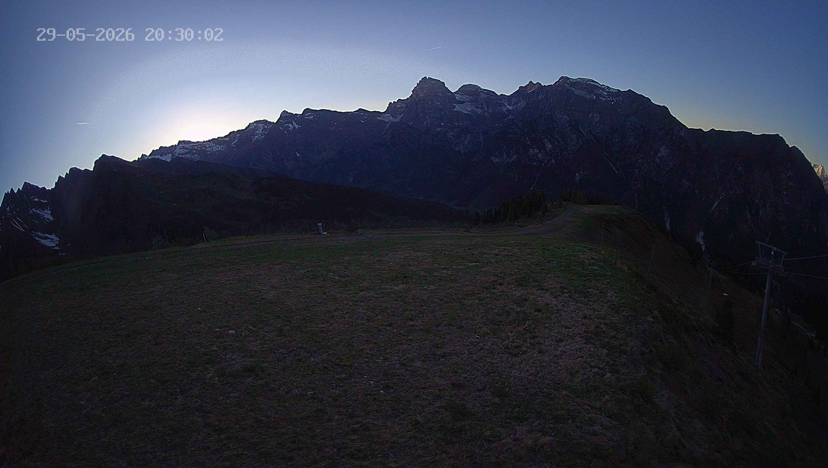 Archived image Webcam Ladurns - Wastenegg Top Station