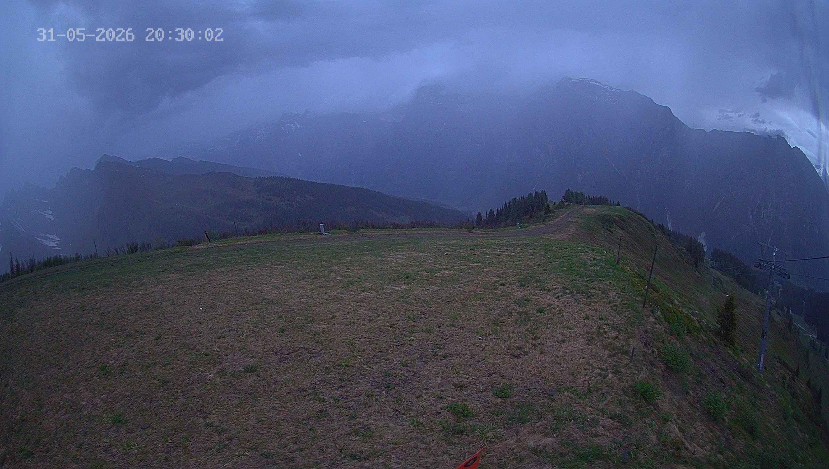 Archived image Webcam Ladurns - Wastenegg Top Station