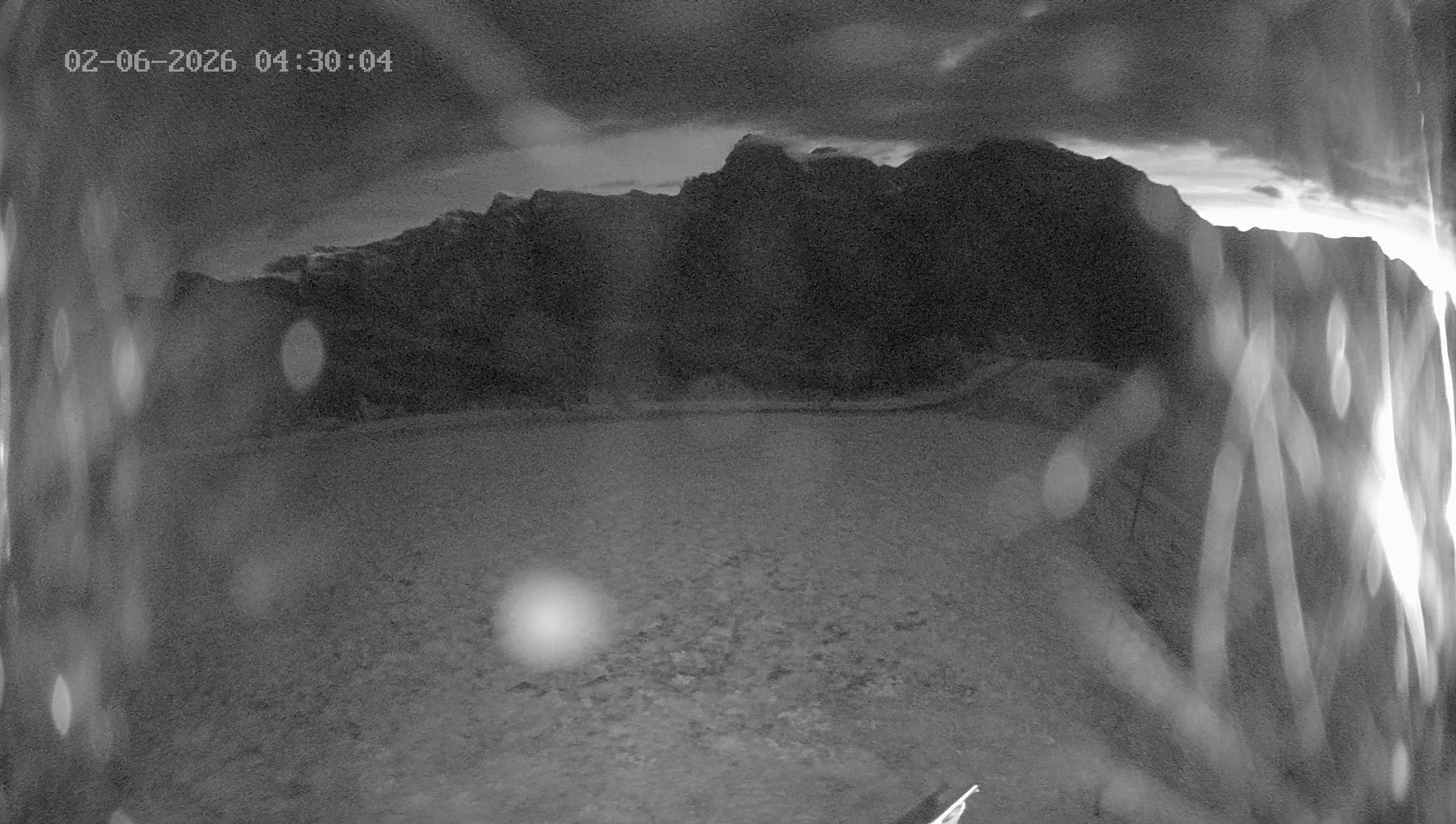 Archiv Foto Webcam Ladurns: Blick von der Bergstation Wastenegg