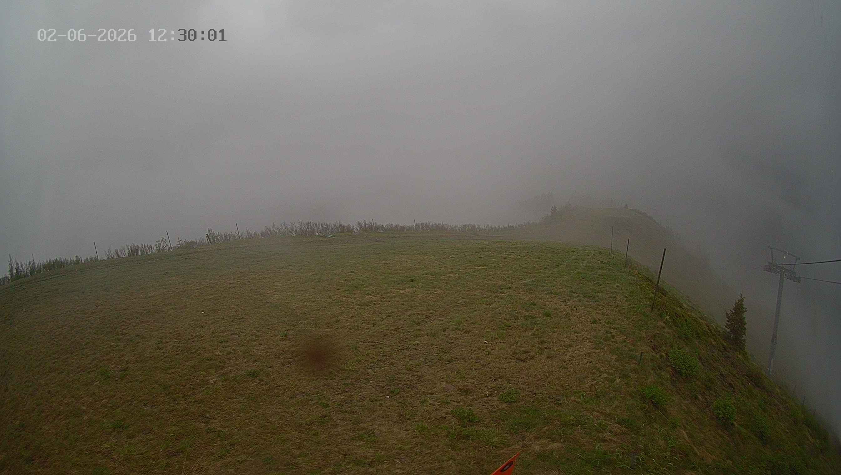 Archiv Foto Webcam Ladurns: Blick von der Bergstation Wastenegg