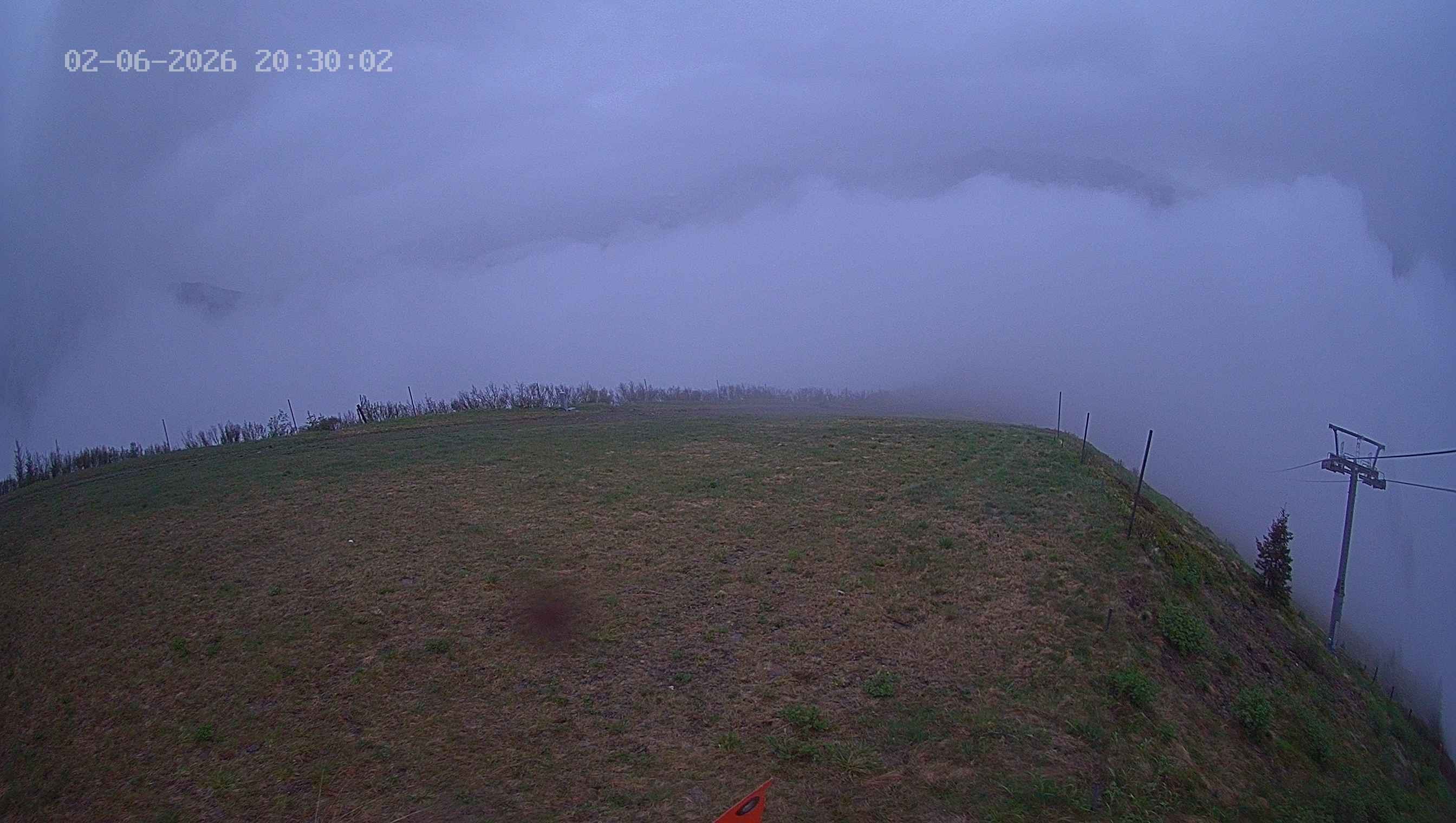 Archiv Foto Webcam Ladurns: Blick von der Bergstation Wastenegg