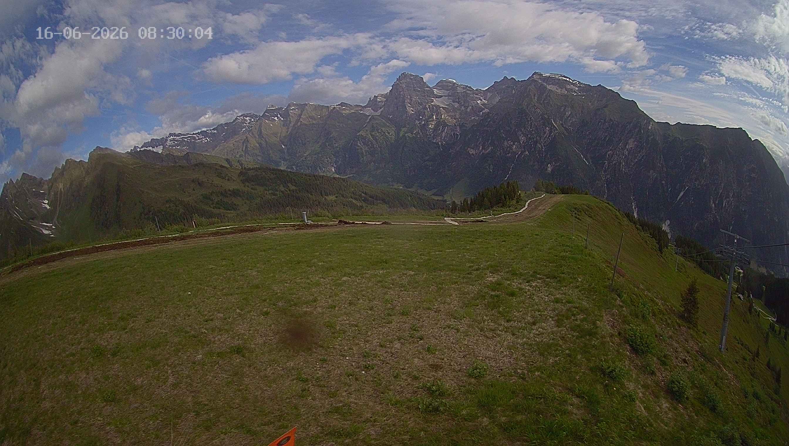 Archived image Webcam Ladurns - Wastenegg Top Station