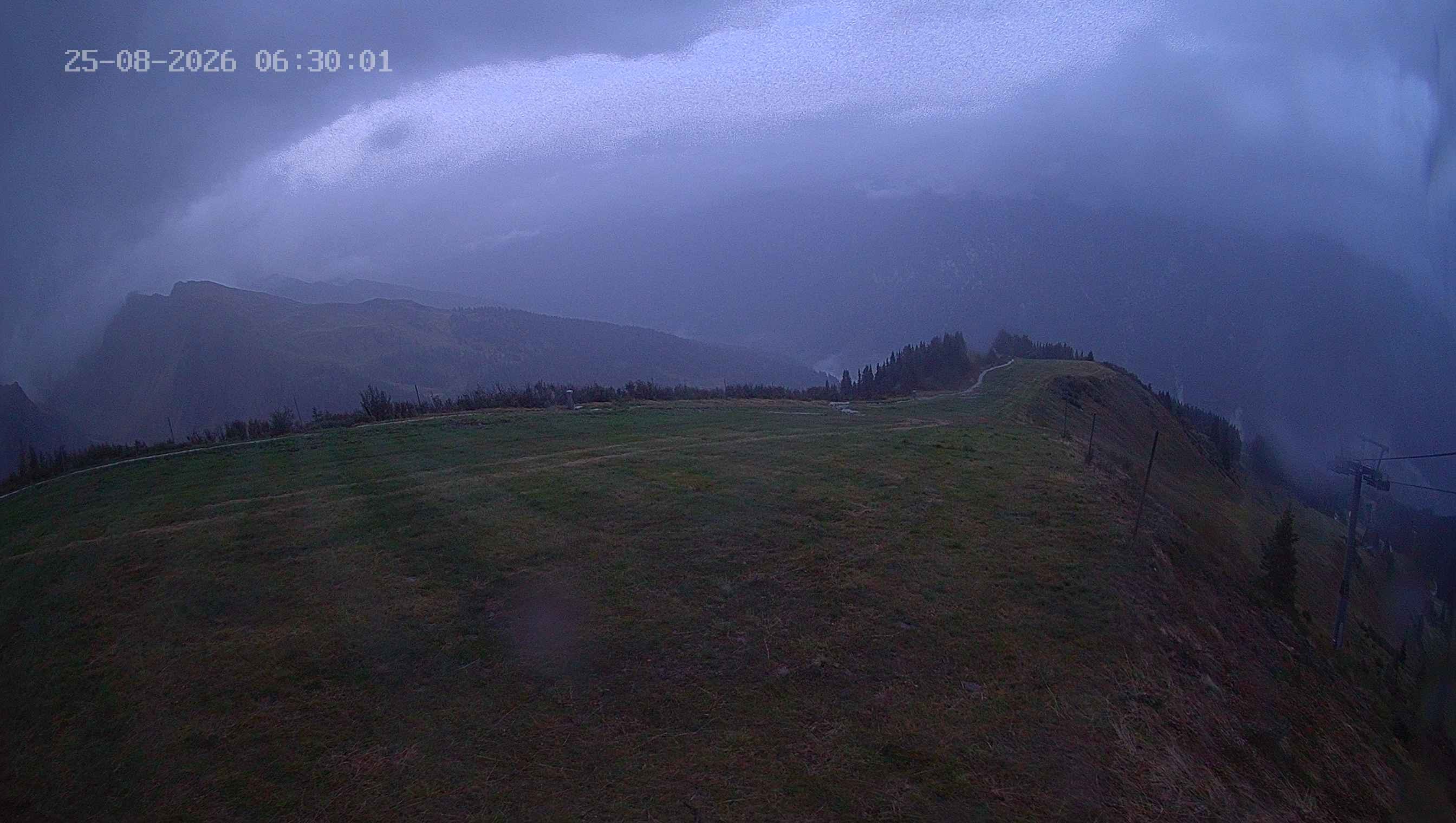 Archived image Webcam Ladurns - Wastenegg Top Station