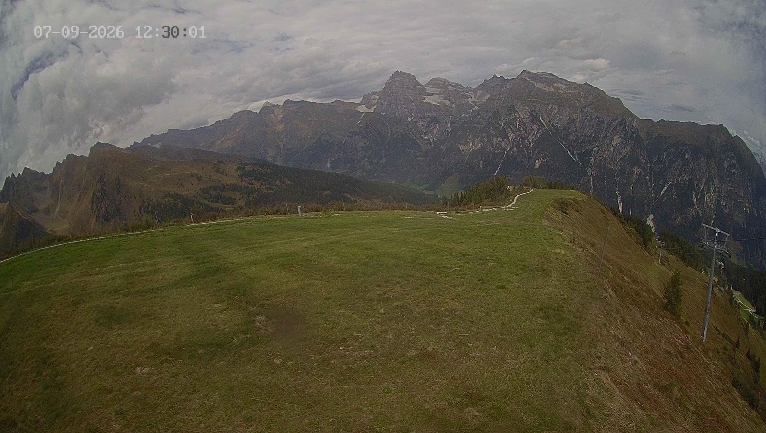 Archived image Webcam Ladurns - Wastenegg Top Station