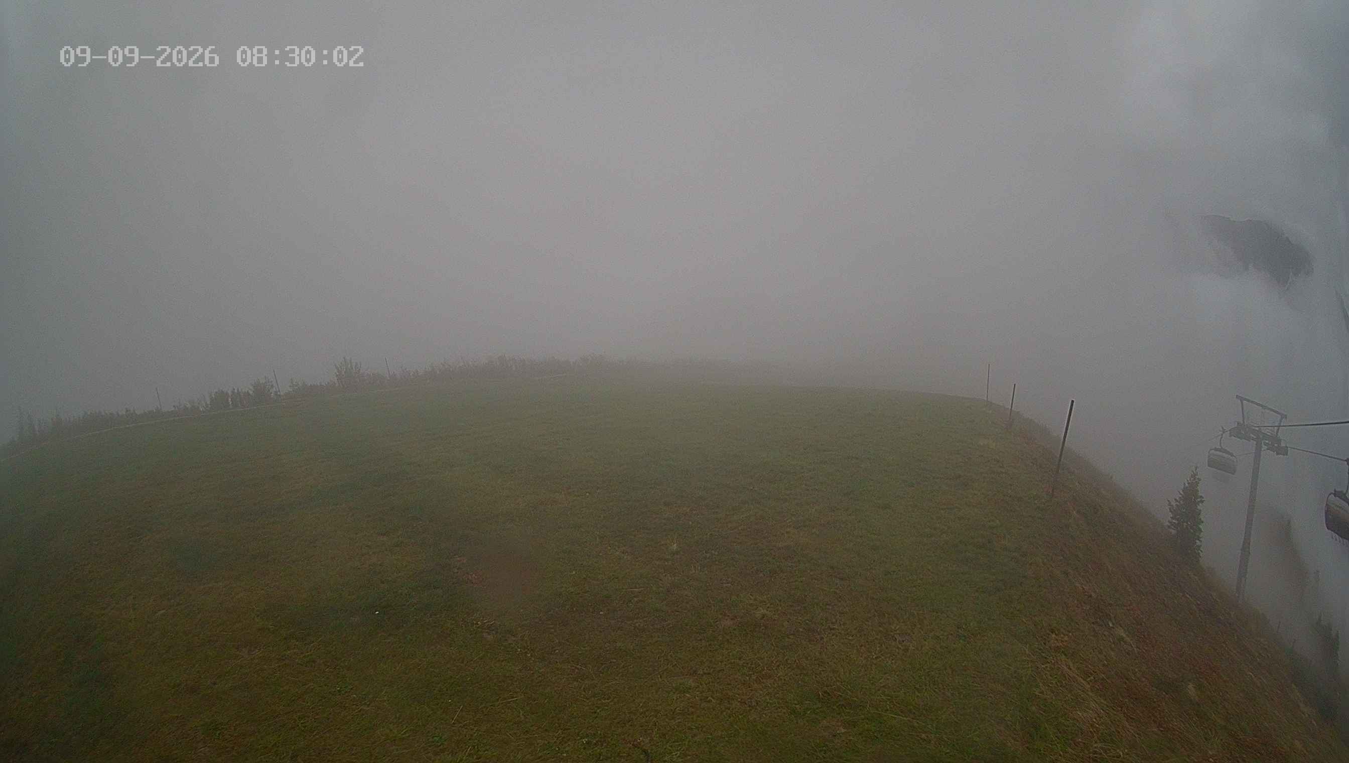 Archiv Foto Webcam Ladurns: Blick von der Bergstation Wastenegg