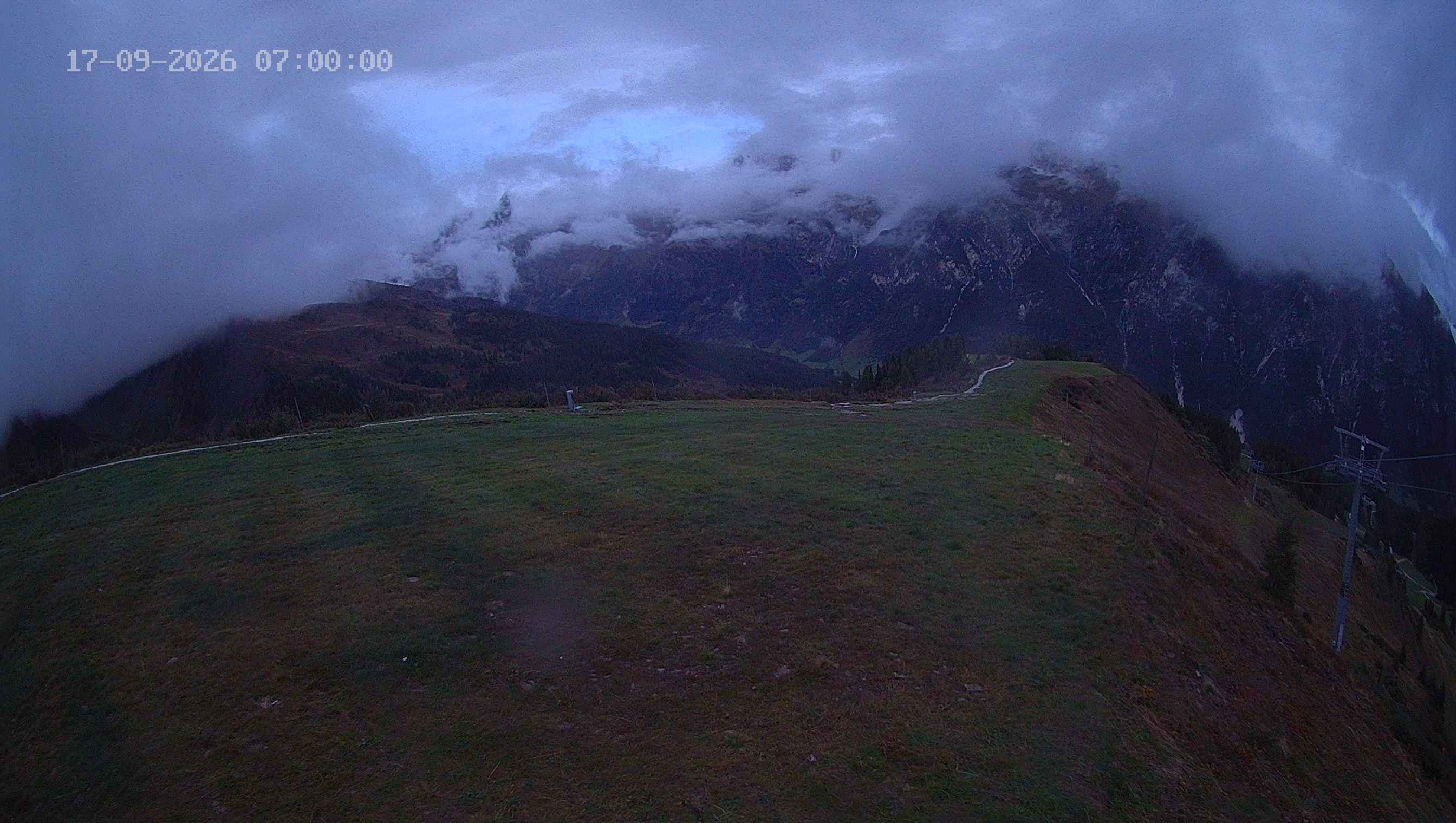 Archived image Webcam Ladurns - Wastenegg Top Station