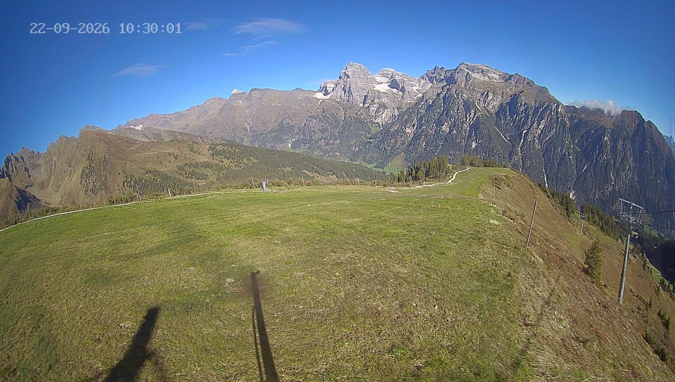 Archived image Webcam Ladurns - Wastenegg Top Station