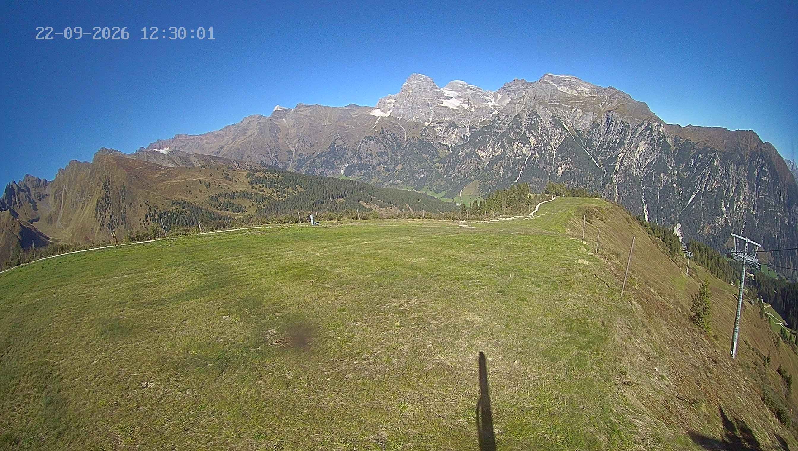 Archived image Webcam Ladurns - Wastenegg Top Station