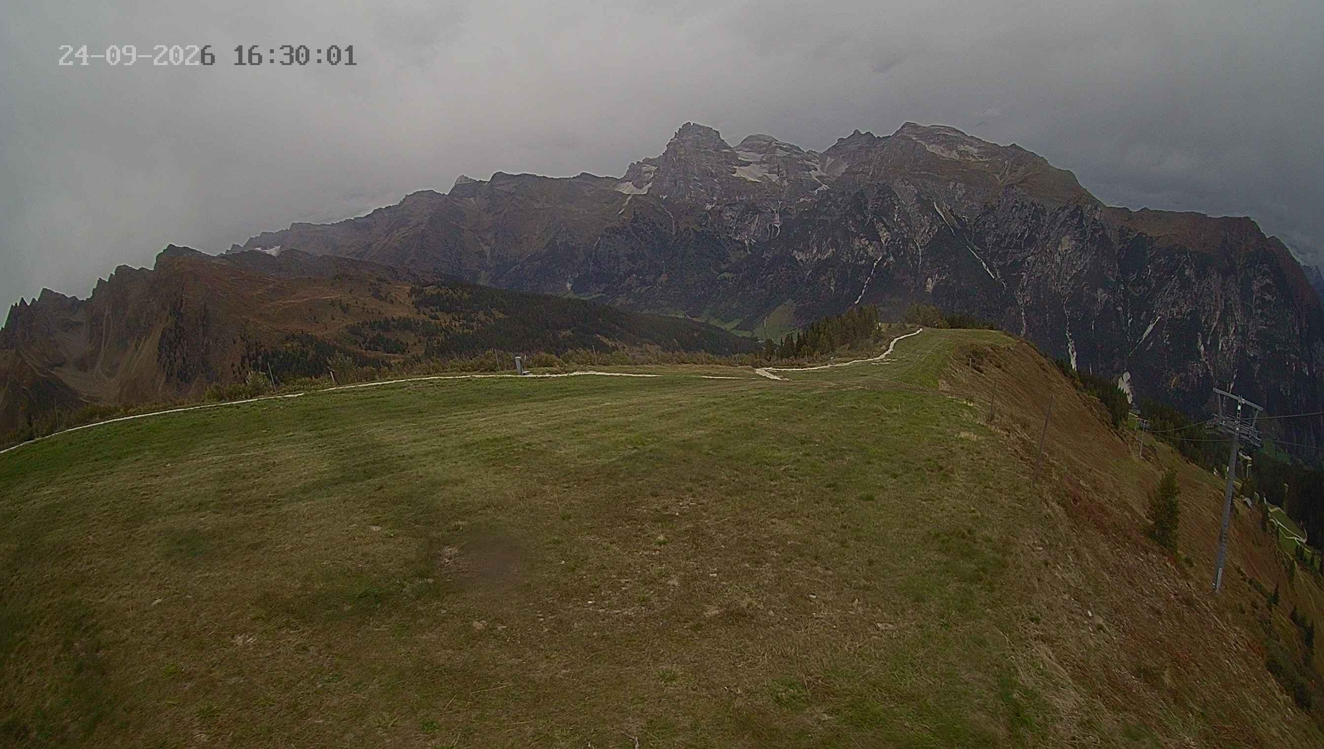 Archived image Webcam Ladurns - Wastenegg Top Station