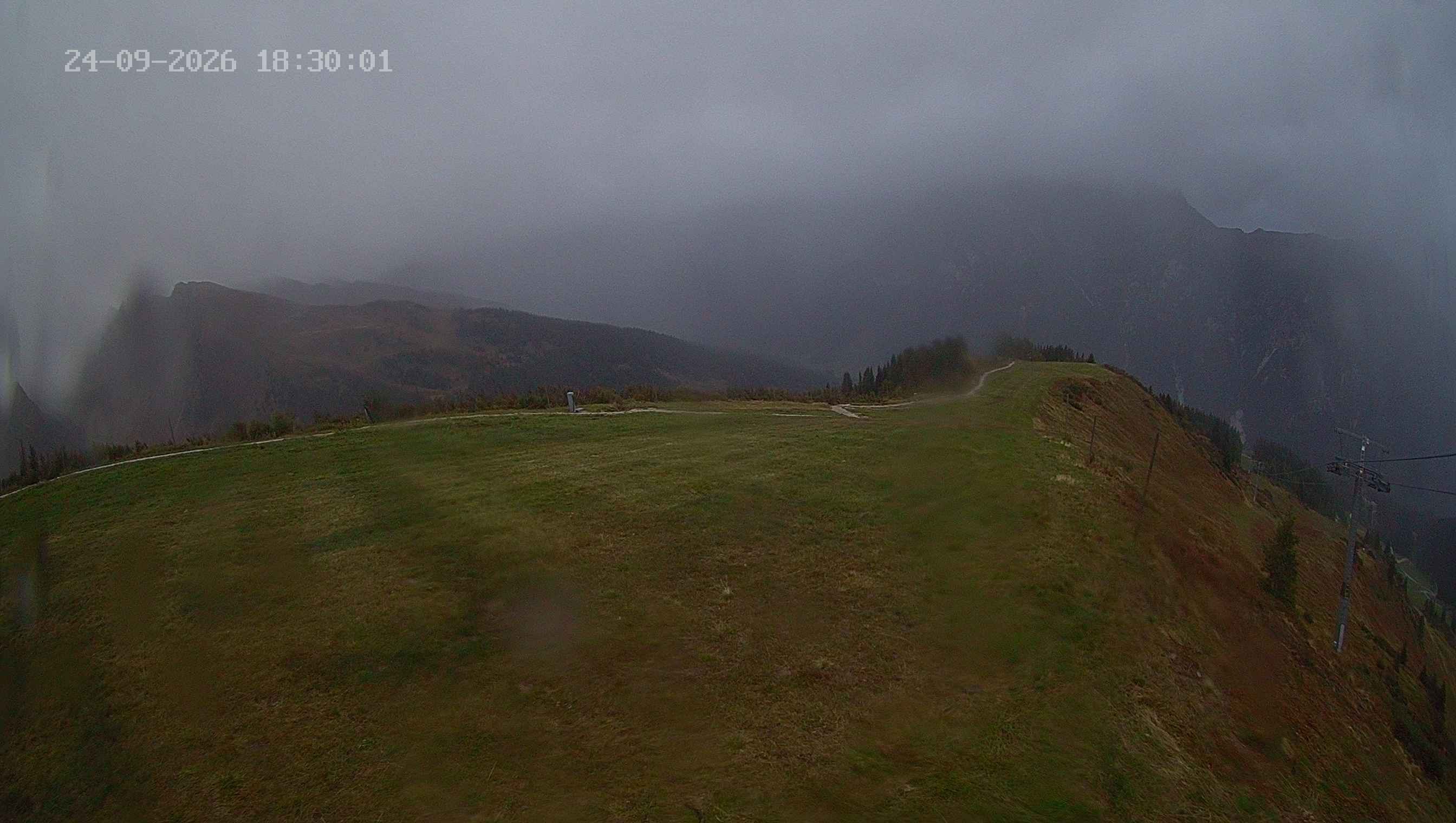 Archived image Webcam Ladurns - Wastenegg Top Station