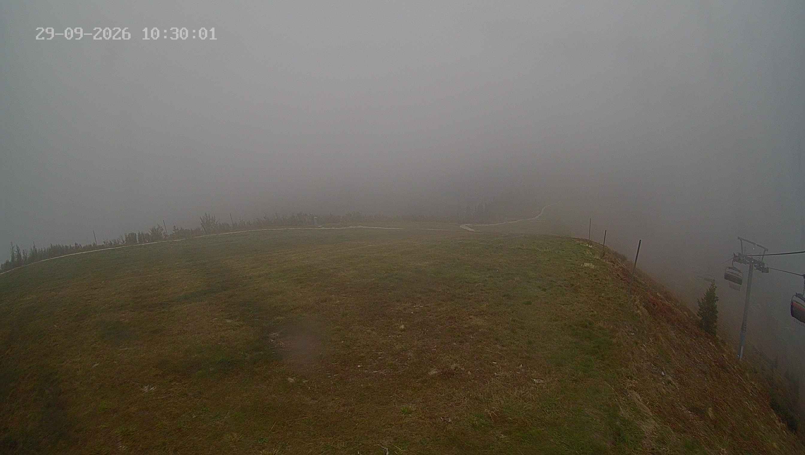 Archiv Foto Webcam Ladurns: Blick von der Bergstation Wastenegg