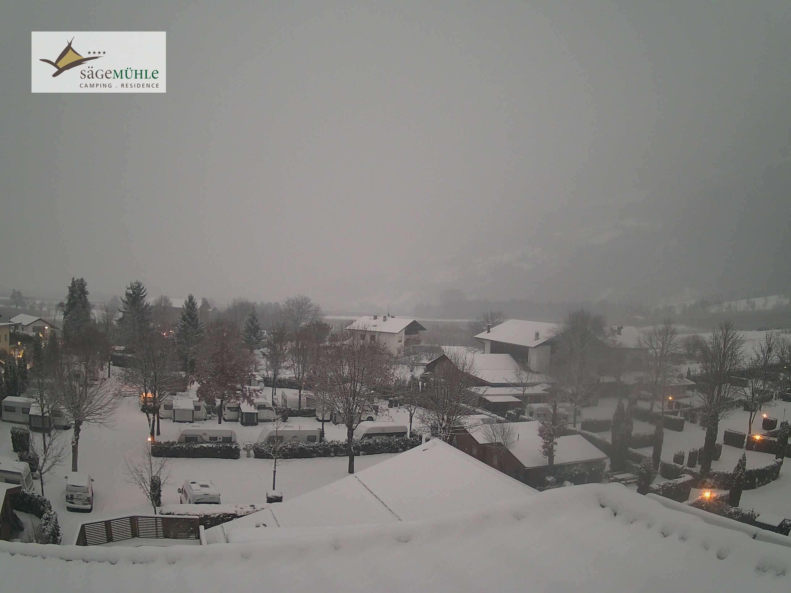 Archiv Foto Webcam Prad am Stilfserjoch – Blick auf den Campingplatz