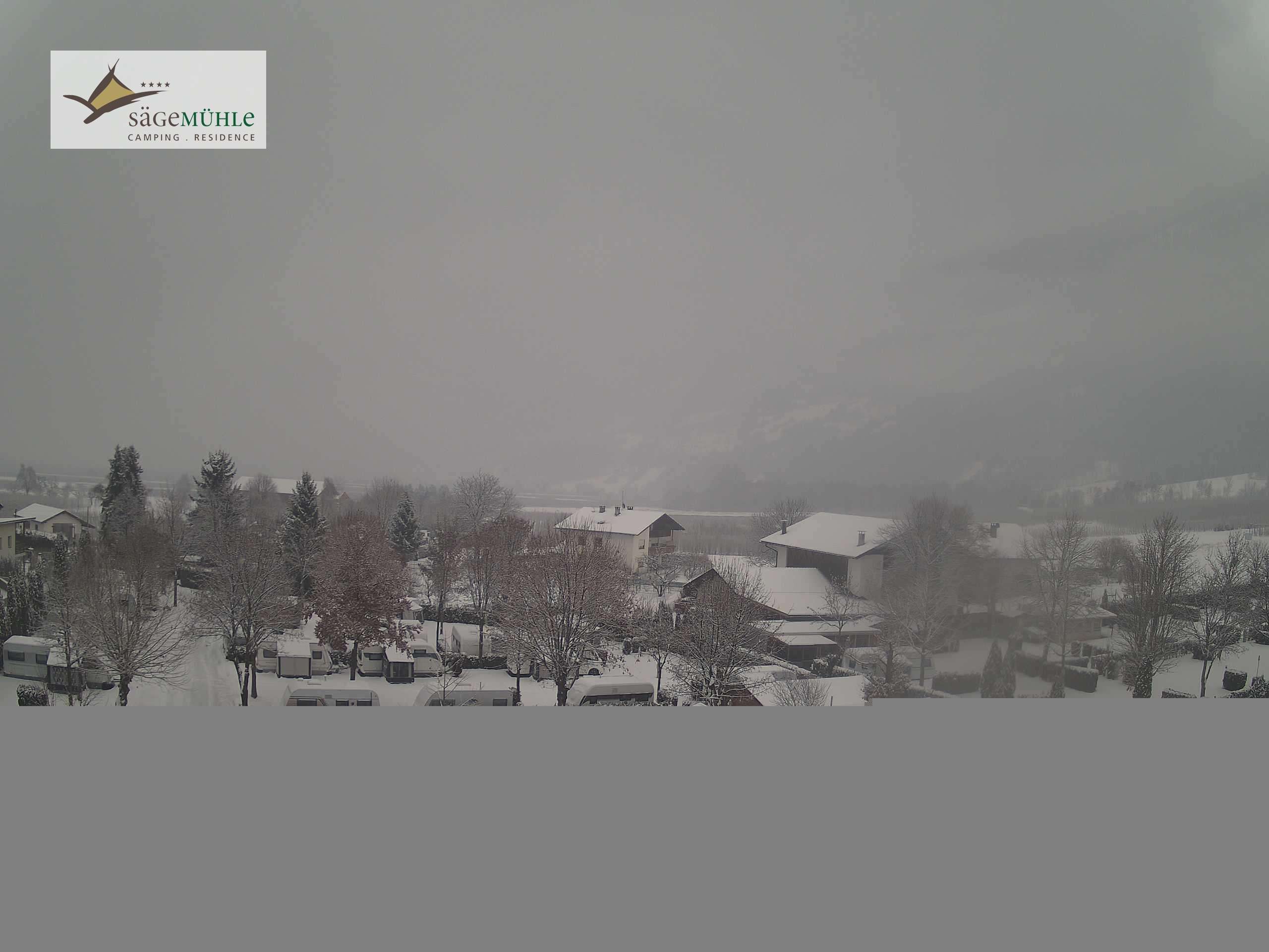 Archiv Foto Webcam Prad am Stilfserjoch – Blick auf den Campingplatz