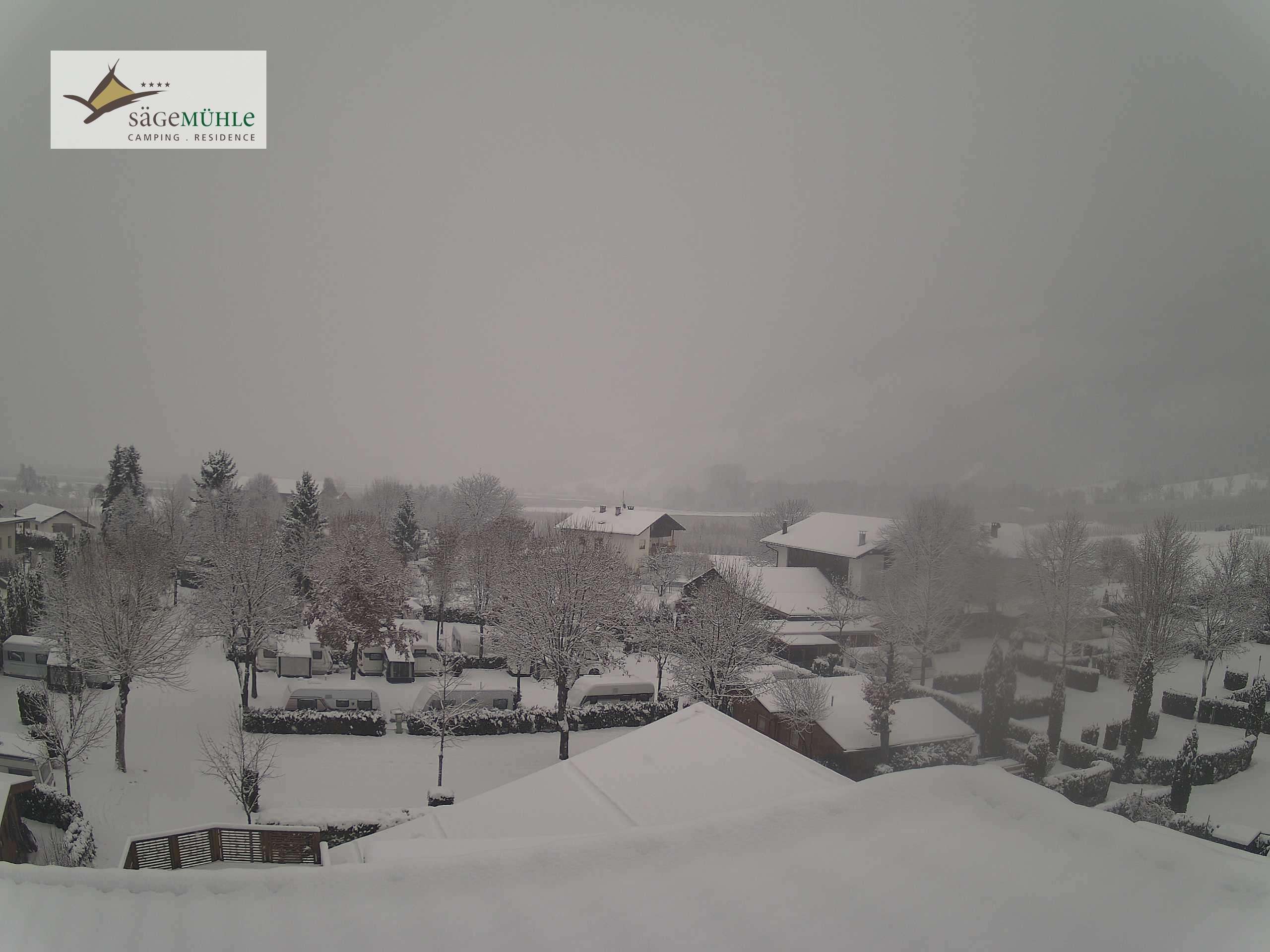 Archiv Foto Webcam Prad am Stilfserjoch – Blick auf den Campingplatz