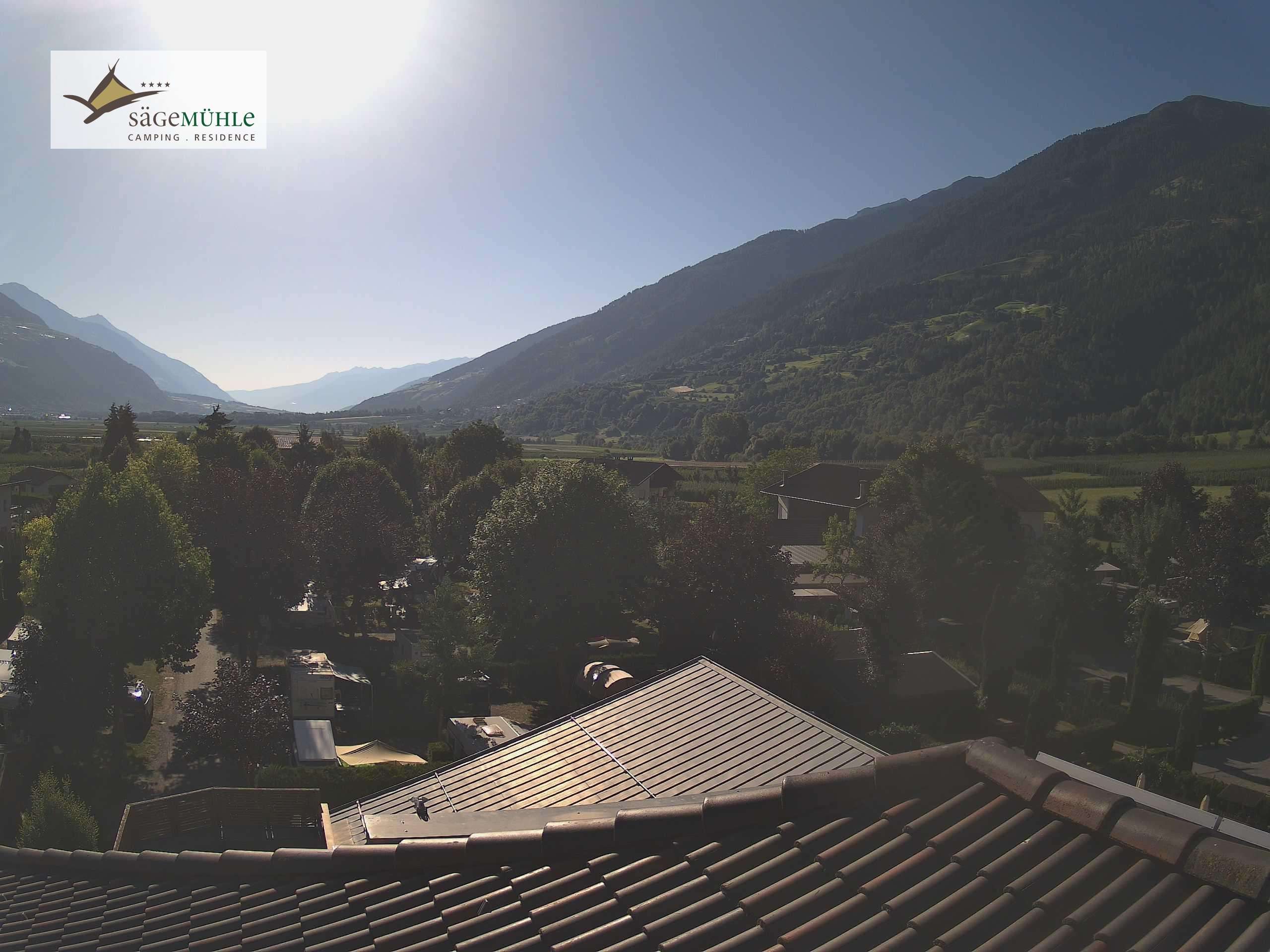 Archived image Webcam Prato Allo Stelvio – View Camping Area