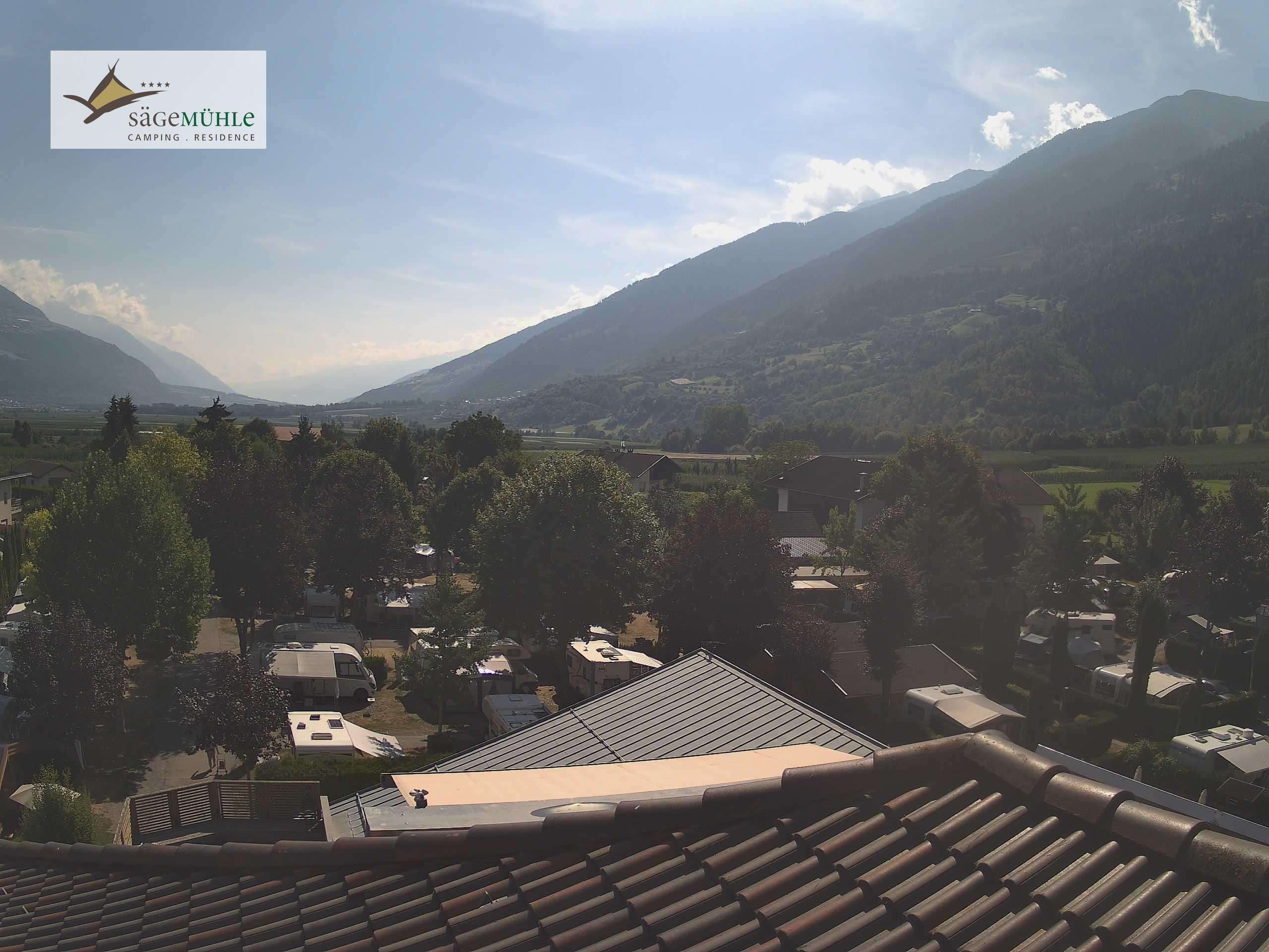 Archived image Webcam Prato Allo Stelvio – View Camping Area