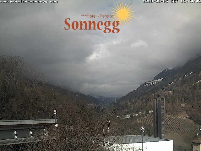 Archiv Foto Webcam Saltaus bei Meran: Hotel Sonnegg