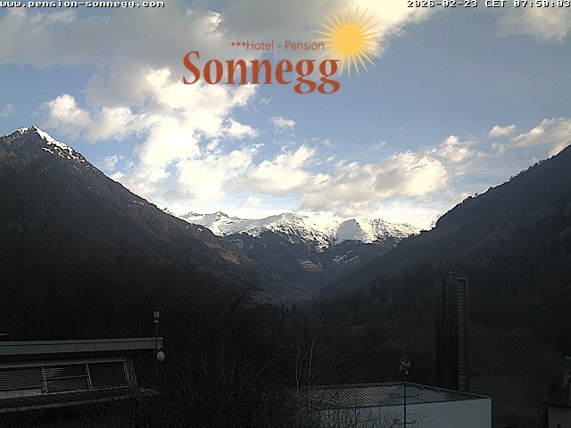 Archiv Foto Webcam Saltaus bei Meran: Hotel Sonnegg