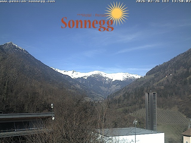 Archived image Webcam Saltaus near Merano/Meran, South Tyrol