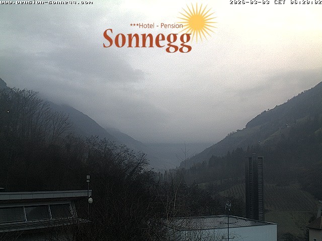 Archiv Foto Webcam Saltaus bei Meran: Hotel Sonnegg