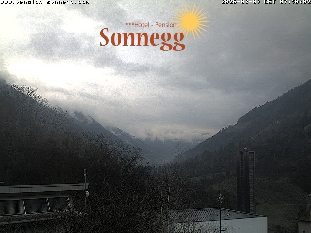 Archiv Foto Webcam Saltaus bei Meran: Hotel Sonnegg