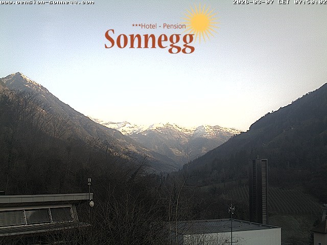 Archiv Foto Webcam Saltaus bei Meran: Hotel Sonnegg