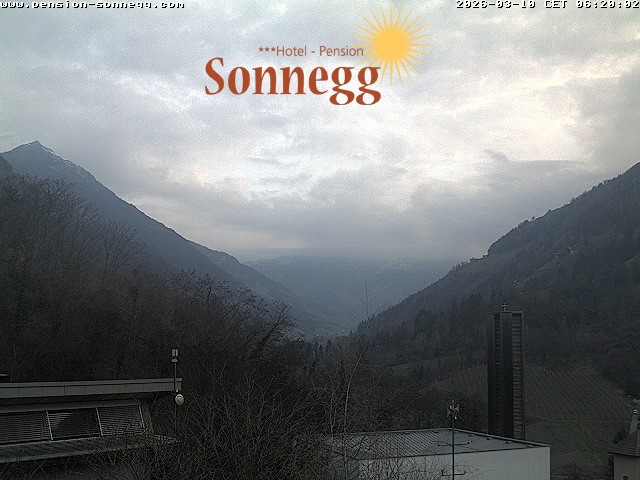 Archiv Foto Webcam Saltaus bei Meran: Hotel Sonnegg