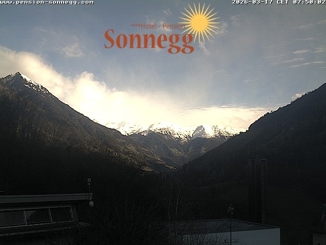 Archiv Foto Webcam Saltaus bei Meran: Hotel Sonnegg