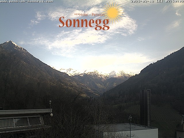 Archiv Foto Webcam Saltaus bei Meran: Hotel Sonnegg