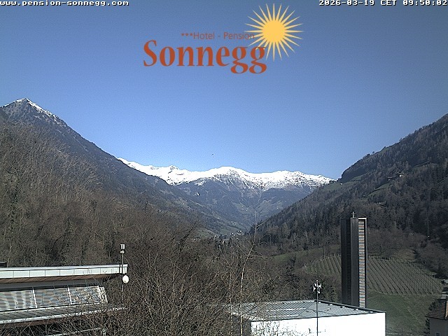 Archived image Webcam Saltaus near Merano/Meran, South Tyrol