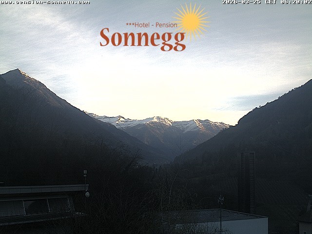 Archiv Foto Webcam Saltaus bei Meran: Hotel Sonnegg