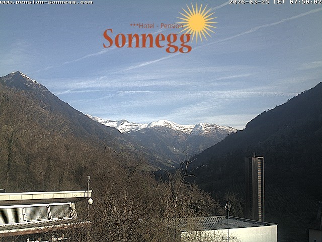 Archiv Foto Webcam Saltaus bei Meran: Hotel Sonnegg