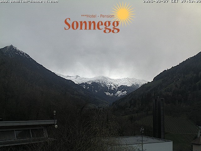 Archiv Foto Webcam Saltaus bei Meran: Hotel Sonnegg