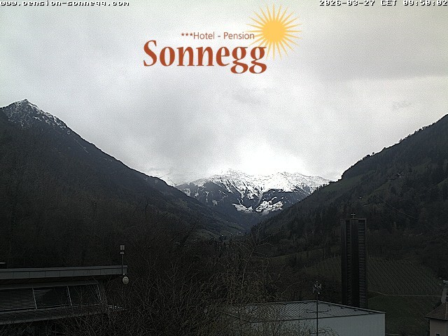 Archiv Foto Webcam Saltaus bei Meran: Hotel Sonnegg