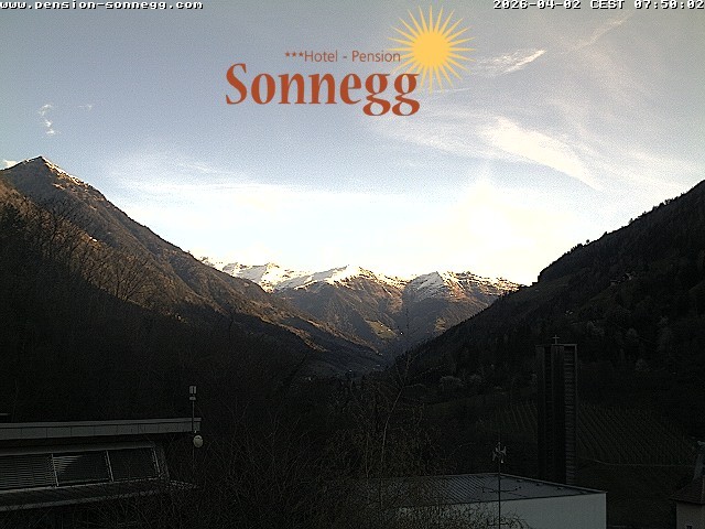 Archiv Foto Webcam Saltaus bei Meran: Hotel Sonnegg