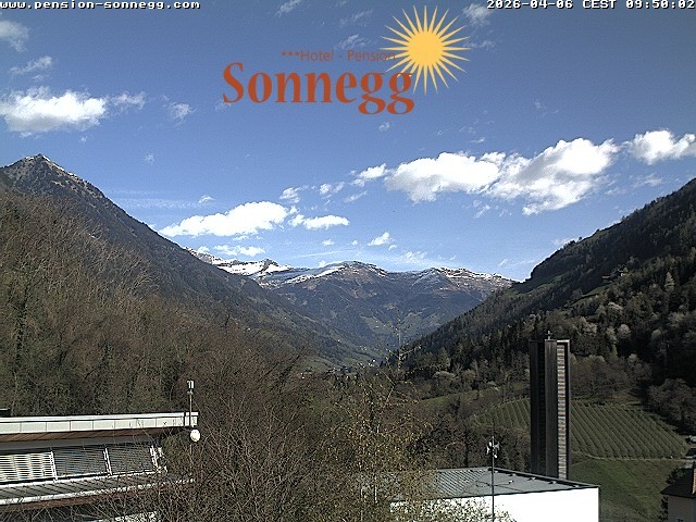 Archived image Webcam Saltaus near Merano/Meran, South Tyrol