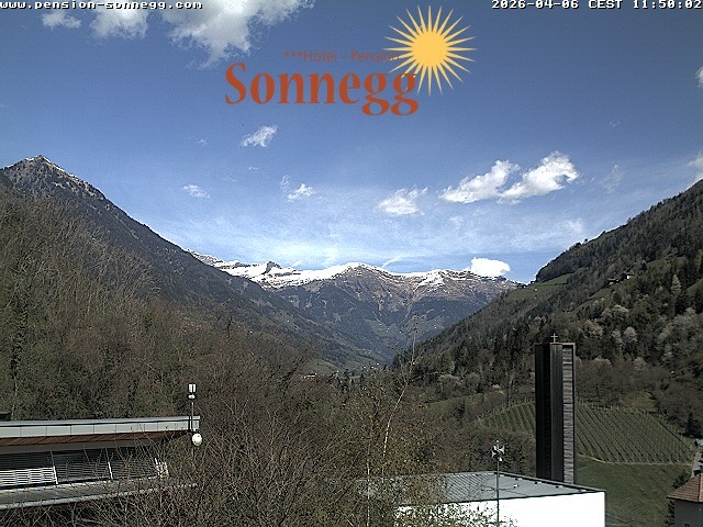 Archived image Webcam Saltaus near Merano/Meran, South Tyrol