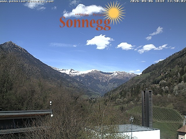 Archived image Webcam Saltaus near Merano/Meran, South Tyrol
