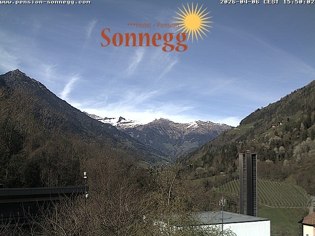 Archived image Webcam Saltaus near Merano/Meran, South Tyrol