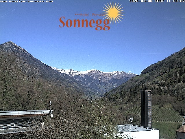 Archived image Webcam Saltaus near Merano/Meran, South Tyrol