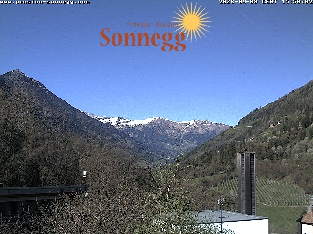 Archived image Webcam Saltaus near Merano/Meran, South Tyrol