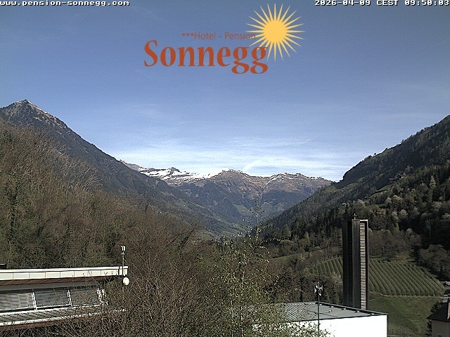 Archived image Webcam Saltaus near Merano/Meran, South Tyrol