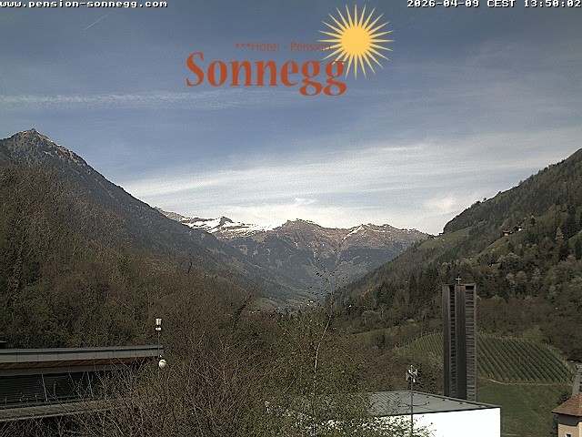 Archived image Webcam Saltaus near Merano/Meran, South Tyrol