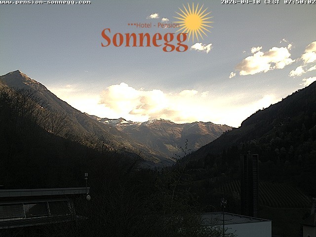 Archiv Foto Webcam Saltaus bei Meran: Hotel Sonnegg