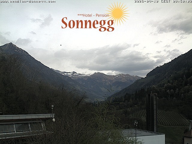 Archiv Foto Webcam Saltaus bei Meran: Hotel Sonnegg