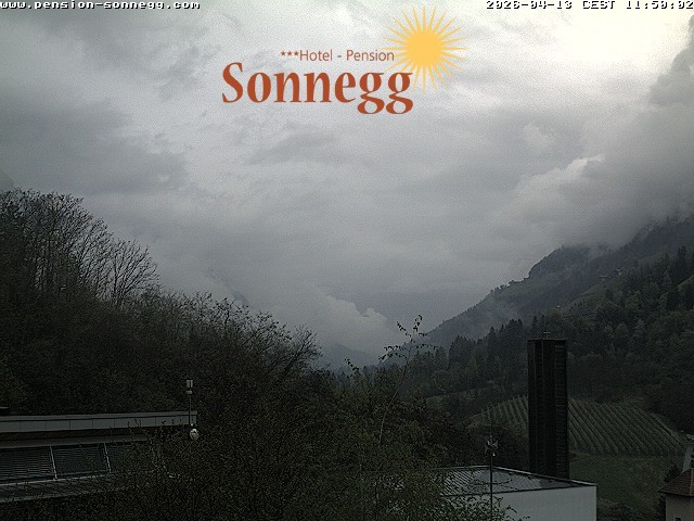 Archiv Foto Webcam Saltaus bei Meran: Hotel Sonnegg